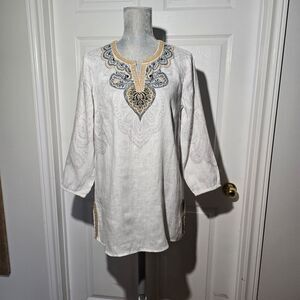 J.JILL NWT linen tunic